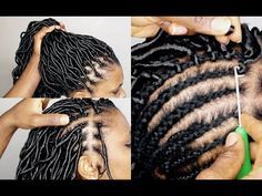 Crochet Locs, Crochet Box Braids, Marley Hair, Faux Locs Hairstyles, Crochet Braid Styles, Twist Braid Hairstyles