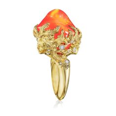 Fire Opal Muse Dream Ring – Anthony Lent Anthony Lent, Mexican Fire Opal, The Muse, Dream Ring, Fire Opal, Fashion Art, Muse, Opal, Jewelry Design