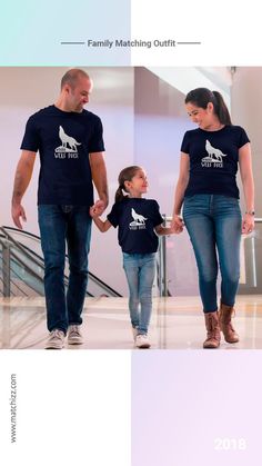 Family Matching Shirts Wolf Pack Mama Wolf Papa Wolf Pup #familyoutfits #familyshirts #familygift #wolfpack Matching Family Cotton T-shirt, Blue Family Matching Short Sleeve Tops, Family Matching Blue Shirt, Blue Family Matching Shirts, Cute Blue Tops For Family Occasions, Casual Blue Shirt For Family Occasions, Blue Family Matching Tops For Father's Day, Blue Cotton Family Matching T-shirt, Cotton Family Matching Shirts