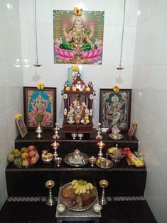 there are many items on the table in this room, including fruits and other things