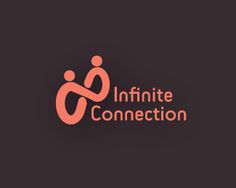 the infinite connection logo on a dark background