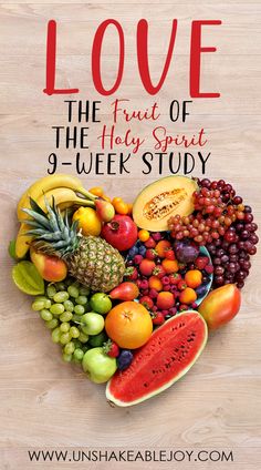 the fruit of the holy spirit love Fruit Of The Spirit Bible Study, Fruits Of The Spirit Wallpaper, Fruits Of The Spirit Love, Decoration Marriage, Youth Bible Study, Spirit Love, Woord Van God, Bible Studies For Beginners, Fruits Of The Spirit