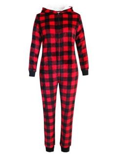 Embrace the holiday spirit with our Ladies' Moose Sleeper Onesie in a festive red plaid pattern. Designed with a cozy hoodie featuring adorable antlers, this onesie offers warmth and comfort for chilly nights. Perfect for lounging by the fireplace or enjoying a cozy movie night, the super-soft fabric ensures you stay snug and stylish. Whether you're posing for holiday photos or just relaxing at home, this moose-themed onesie is a delightful addition to your winter wardrobe. Get ready to feel fes Womens Onesie, Pajama Pattern, Cozy Hoodie, Tractor Supply, Just Relax, Holiday Photos, Red Plaid, Winter Wardrobe, Pajamas Women