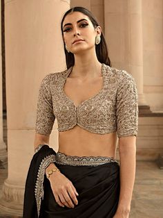 Half Collar Blouse, Sarees Blouse Designs, Lehenga Anarkali, Blouse Designs High Neck, Jayanti Reddy, Best Blouse Designs, Backless Blouse Designs, New Saree Blouse Designs, Lehenga Blouse Designs