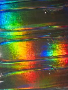 an image of some shiny material that is very colorful