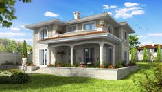 Building House Plans Designs, Modern Exterior House Designs, Architect Design House, Duplex House Design, Architectural House Plans, Unique House Design