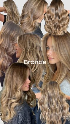 #hairinspo #bronde #hair Blonde Hair For Brunettes, Surfer Hair, Hairstyles For Layered Hair, Low Maintenance Hair, Pretty Hair Color