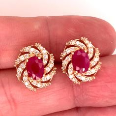 Natural Untreated Finely Faceted Quality Ruby Diamond Earrings 14k Yellow Gold 3.64 TCW Certified $6,950 018671This fine piece of jewelry is designed by Ezra Kassin!Nothing says, “I Love you” more than Diamonds and PearlsGemological Appraisal LaboratoryGemological Appraisal Laboratory of America is a proud member of:GIA Alumni AssociationNational Association of Jewelry AppraisersInternational Consortium Gem-Testing LaboratoriesGemological Association of Great BritainTRUSTED SELLER SINCE 2002PLEA Elegant Ruby Earrings Gia Certified, Gia Certified Ruby Earrings For Anniversary, Exquisite Ruby Jewelry Gia Certified, Formal Rose Gold Ruby Earrings, Dazzling Gia Certified Ruby Jewelry, Dazzling Gia-certified Ruby Jewelry, Gia Certified Fine Jewelry Cluster Earrings, Exquisite 14k Gold Gemstone Earrings, Formal 14k Gold Earrings Gia Certified