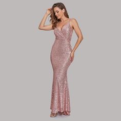 Sequined Sleeveless Dress For Party And Prom Season, Pink Sleeveless Sequin Dress For Holidays, Fitted Sleeveless Sequin Bridesmaid Dress, Elegant Pink Sleeveless Sequin Fabric, Bridesmaid Sequin Dress For Party Season, Summer Sleeveless Sequin Dress For Banquet, Sleeveless Sequin Bridesmaid Dresses, Boho Dress Plus Size, Elegant Bodycon Dress