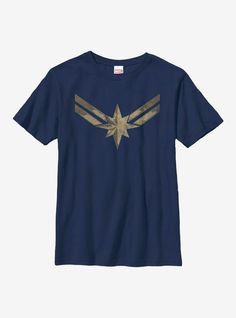 100% CottonWash cold; dry lowImportedListed in youth sizes Marvel Captain Marvel, Marvel Retro, Star Symbol, Star Costume, Movies For Boys, Marvel Clothes, Marvel Shirt, Marvel Tshirt, Retro Costume