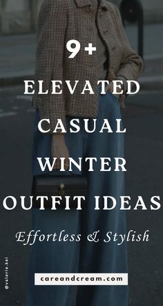 Discover 9 elevated casual winter outfits for women that are effortlessly modern, cozy, and perfect for winter fashion. Whether you're curating a winter capsule wardrobe or seeking classy winter looks, this guide has got you covered—from chic winter work outfits to everyday winter outfits. Embrace cute, classy, and cozy cold-weather outfits and winter outfit ideas for women for a timeless winter aesthetic!