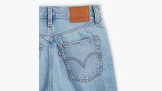 Ribcage Wide Leg Women's Jeans - Light Wash | Levi's® US Ribcage Jeans, Light Wash Levis, 90s Inspired, Jeans Bootcut, Jeans Light, Rib Cage, Short En Jean, Slim Leg, Slim Legs