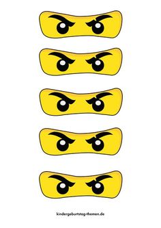 the instructions for how to make lego eyes