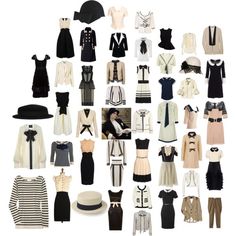 Black And Creme Outfits, Coco Chanel Inspired Outfit, Chanel Look Style, Chanel Style Outfits, Ssense Fashion, Chanel Inspired Outfit, Creme Dresses, Coco Chanel Fashion, Jean Patou