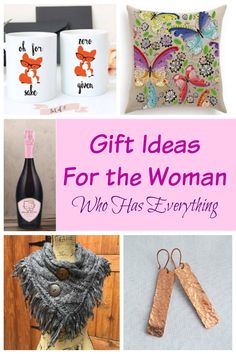 gift ideas for the woman who has everything