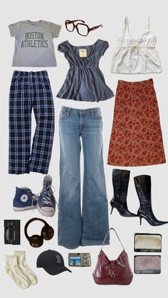 indie 90s outfits 90s Outfits, 90s Inspired Outfits, 90s Outfit, 90s Inspired, Inspired Outfits, Day And Night, Outfit Inspirations