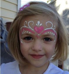 Elsa Face, Princess Face Painting, Fairy Face Paint, Face Painting Tips