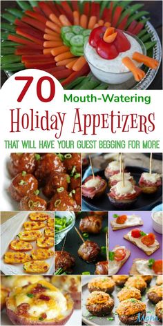 the top ten holiday appetizers that will have your guests ready for more than one