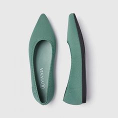 Women's Sustainable, Washable & Comfortable Flats | Vivaiacollection Sustainable Shoes, Pointed Flats Shoes, Pointy Flats, Affordable Shoes, Comfort Gifts, Fantastic Shoes, Plastic Shoes, Flamingo Pink, Chic Shoes