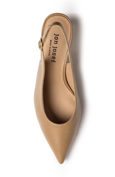 A classic pointy toe and kitten heel balance a sleek pump crafted from smooth leather and designed with a cushy insole for all-day comfort. 1 1/2" heel Cushioned insole Leather upper, lining and sole Made in Spain Kitten Heel, Women's Pumps, Smooth Leather, Kitten Heels, Leather Upper, Nordstrom, Sleek, Pumps, Heels