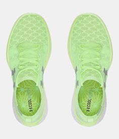 Women's UA Charged CoolSwitch Running Shoes, LIME FIZZ Under Armour, Running Shoes, For Free, Running, Sneakers, Free Shipping