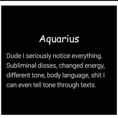 the words aquarius are written in black and white