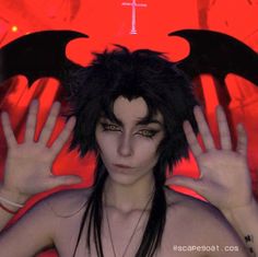 Succubus Cosplay, Demon Makeup, Demon Costume, Cosplay Couple, Cute Boyfriend, Creepy Halloween Makeup, Scary Halloween Costumes