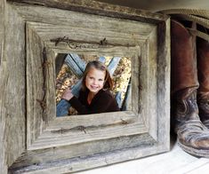 Enhance your photos, pictures, or paintings by placing them in an authentic natural barnwood picture frame. Each Laramie western style 4 inch picture frame is handcrafted from three pieces of weathered barnwood. With a depth of approximately 1 3/4 inches and a width of 4 inches, this frame will add a touch of rustic charm to your home, cabin, lodge or western themed room. Choose from several frame sizes. Backing and saw tooth hangers included. Picture frames sizes over 25 inches combined come with acrylic and not glass. Disclaimer: This product is made from natural barnwood that has been exposed to the outdoor elements for many years. Expect your finished picture frame to be “rustic” meaning it will contain nail holes, knots, and blemishes. Shipping: Barnwood frames are made to order. Plea Rustic Western Wall Decor, Western Decor Diy, Metal Plant Hangers, Western Wall Decor, Moose Decor, Rustic Wall Mirrors