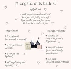 Self Care Night, Etiquette And Manners, Breaking In, Angel Aesthetic, Rose Essential Oil, Classy Aesthetic, Milk Bath, Princess Aesthetic, Girl Tips