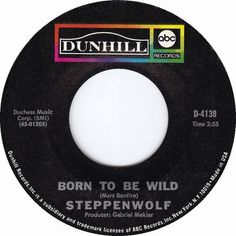 a label for the album born to be wild by steve stepenwolfe