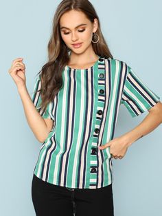 Fall Blouse, Indian Blouse, Blouse Online, Print Blouse, Striped Blouse, Blouse Styles, Printed Blouse, Blouse Designs