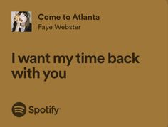 i want my time back with you spotify