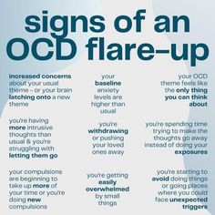 Tourettes Awareness, Ocd Quotes, Ocd Thoughts, Ocd Therapy, Mental Health Facts, Health Psychology, Coping Strategies, Mental And Emotional Health, Health Facts