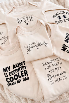 Discover the cutest newborn graphic onesies! Made with ultra-soft fabric and featuring adorable sayings, these onesies are perfect for keeping your baby comfortable and stylish. Your little one will steal the show as the best-dressed baby around!