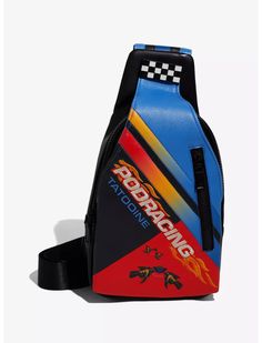 Star Wars Podracing Tatooine Sling Bag - BoxLunch Exclusive Right Arrow Icon, Location Icon, Checkered Print, Movie Lover, Star Wars Gifts, New Bag, Hot Topic, Sling Bag, Flight