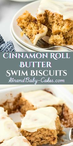 Say hello to the mashup of Cinnamon Roll Butter Swim Biscuits! It's got all the cinnamon roll flavor in a buttery, butter swim biscuit! #cinnamonroll #swimbiscuits #homemadebiscuits