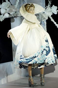 Galliano Dior, Mode Kimono, Collection Couture, Christian Dior Couture, Dior Fashion, John Galliano