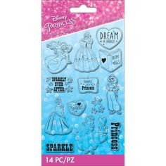 disney princesses clear stamps set