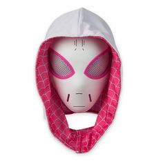 Little heroes can jump straight into action with this Ghost-Spider Mask! Featuring a hood covering, authentic character sounds and light-up eyes, your little one will love dressing up as their favorite Super Hero. Spider Gwen Costume, Spider Mask, Spider Face, Disney Store Toys, Marvel Spider Gwen, Spider Man Across The Spider Verse, Spider Light, Spy Party, Ghost Diy