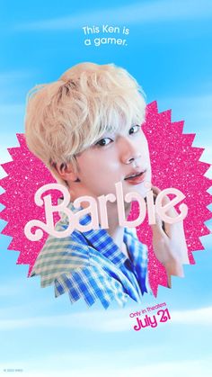 a poster for the upcoming korean drama show, barbize with an image of a boy