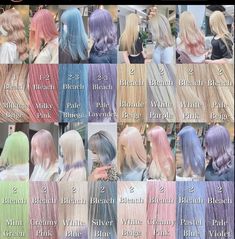 #волосы Anime Hair Color, Colored Hair, Dye My Hair, Hair Dye Colors