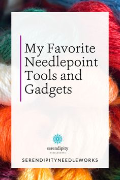 How To Needlepoint For Beginners, Needlepoint Accessories, Thread Organization, Needlework Shops, Wool Tapestry, Wool Thread, Embroidery Scissors