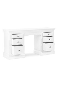 This brings a touch of French elegance to your bedroom or dressing area. Its striking white lacquered finish, with simple clear lines, creates a sense of light and space, seamlessly blending into both contemporary and traditional settings. Crafted from durable Pine and MDF, the design features brushed steel handles for a sleek touch. With six pull-out drawers, there s ample room to organise all your accessories and essentials. Assembly is simple—just attach the handles, and you're set. Wipe cle… Boys Home, French Elegance, Dressing Area, Mens Holiday, Dress Joggers, Workwear Trousers, Pull Out Drawers, Smart Trousers, School Furniture