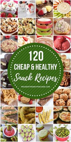 the top 10 cheap and healthy snack recipes