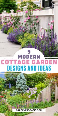 How To Design A Modern Cottage Garden | Gardening Garden Front Of House, Cottage Garden Plants, Gardening Flowers