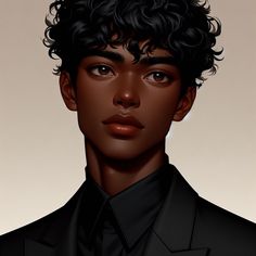 Character Generator, Black Oc, Goddess Of Egypt, Manhwa Pfp, Comic Painting, Skins Characters, Black Vampire, Male Oc, Animated Man