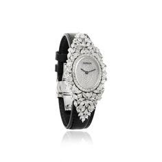 YEPREM leather watch adorned with a combination of round and marquise diamonds boasting exceptional clarity of VVS and VS, as well as a striking F-G color. The black leather strap adds a touch of sophistication and elegance to this exquisite timepiece. Round Diamond: 3.53 ct Marquise Diamond: 5.92 ct Stone Quantity: 3 Chloe 2024, Fancy Watches, Climber Earrings, Ear Cuff Earings, Long Pendant Necklace, Fancy Jewelry, Marquise Diamond, Diamond Watch, Cuff Earrings