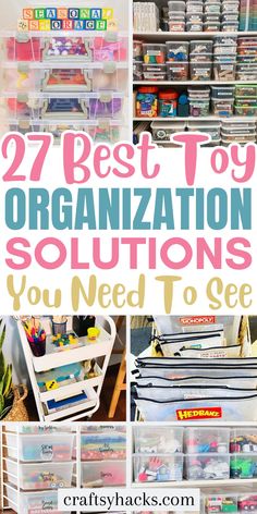 the best toy organization solution you need to see