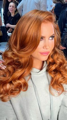 The Beachwaver, Light Auburn Hair, Best Hair Color Ideas, Glam Waves, Light Auburn, Best Hair Color, Curling Irons, La Fashion Week, Work Hairstyles