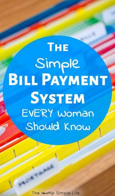 the simple bill payment system every woman should know